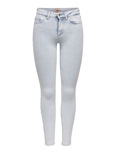 Skinny Fit Jeans mit normaler Taille