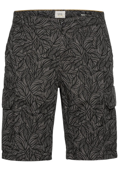 Cargo Shorts mit Allover-Print