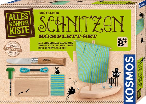 Bastelbox Schnitzen Komplett-Set