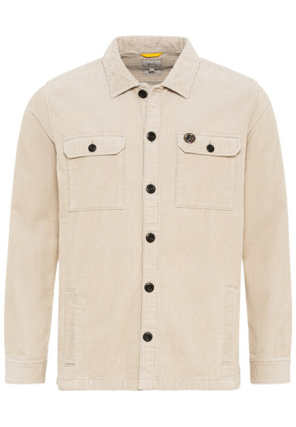 Cord Overshirt aus reiner Baumwolle