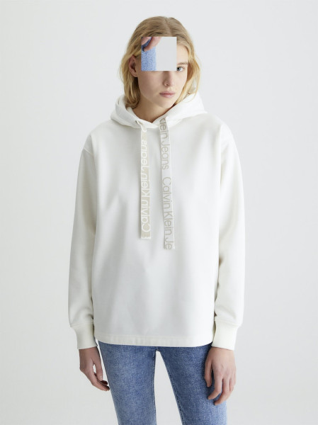 LOGO DRAWCORD HOODIE