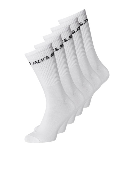 JACBASIC LOGO TENNIS SOCK 5 PACK NOOS