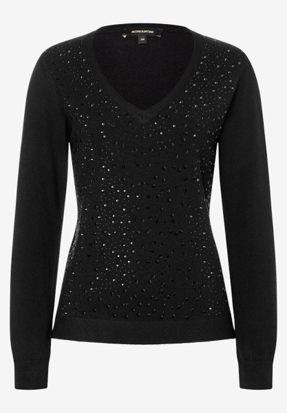 Pullover mit Glanzsteinchen Party-Kollektion