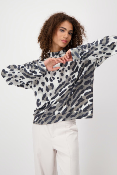 Shirt mit stilvollem Leopardenmuster