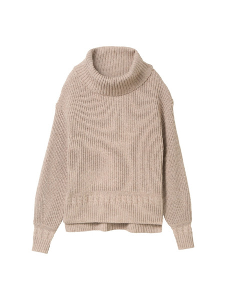 Strick Rollkragen Pullover