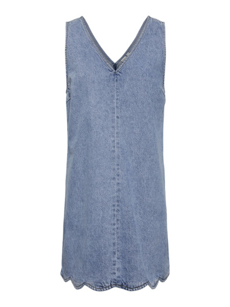 YASSCALLOP SL DENIM DRESS S. - EX