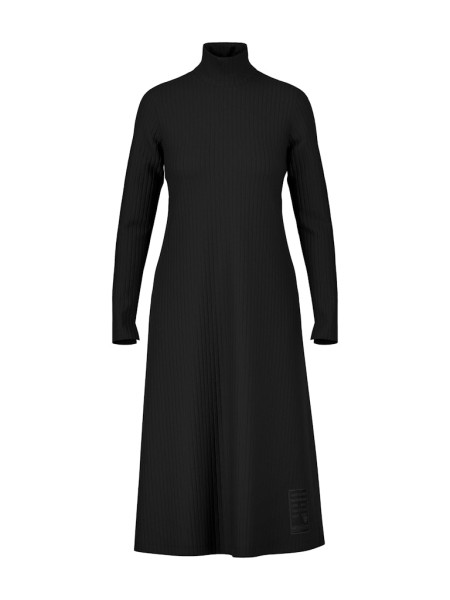 Kleid im Rippenstrick-Muster