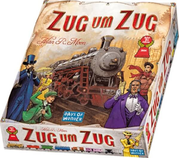 Asmodee Zug um Zug - Spiel des Jahres 2004