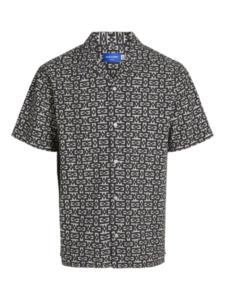 JORLUKE SEERSUCKER RESORT SHIRT SS SN