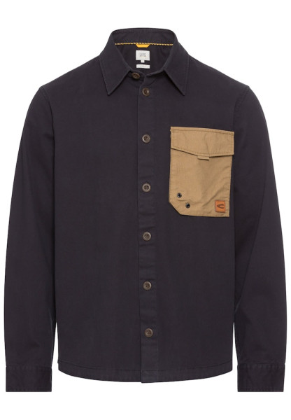 Overshirt aus reiner Baumwolle