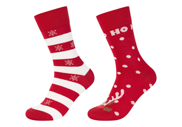 Unisex originals organic x-mas Socks in Box 2p