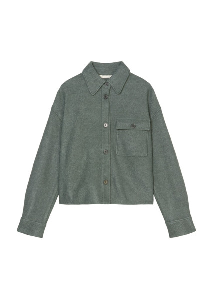 Overshirt, boxy shape, shirt details