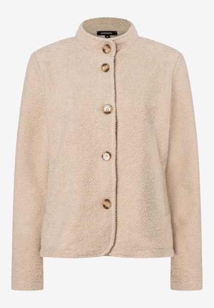 Jerseyjacke beige macchiato Herbst-Kollektion