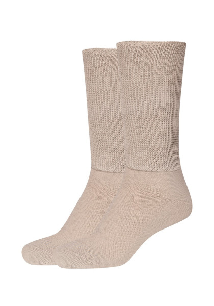 Unisex organic diabetic Socks 2p