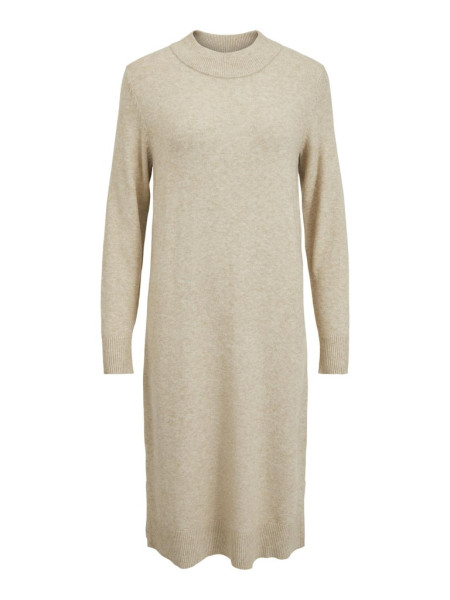 VIRIL CREW NECK L/S MIDI DRESS - NOOS