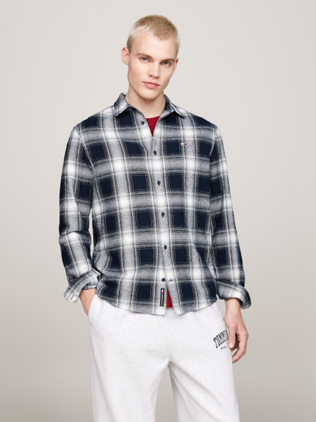 TJM REG CHECK FLANNEL SHIRT EXT