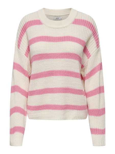 JDYJUSTY L/S STRIPE PULLOVER KNT NOOS