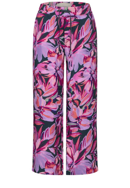 Wide Legs Print Hose