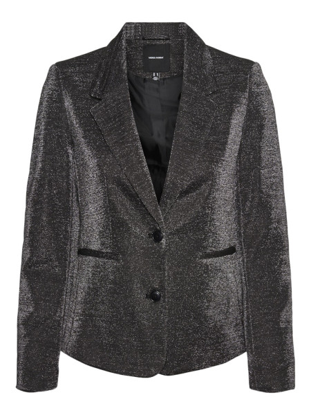 VMSHALI LS FITTED SHINY BLAZER