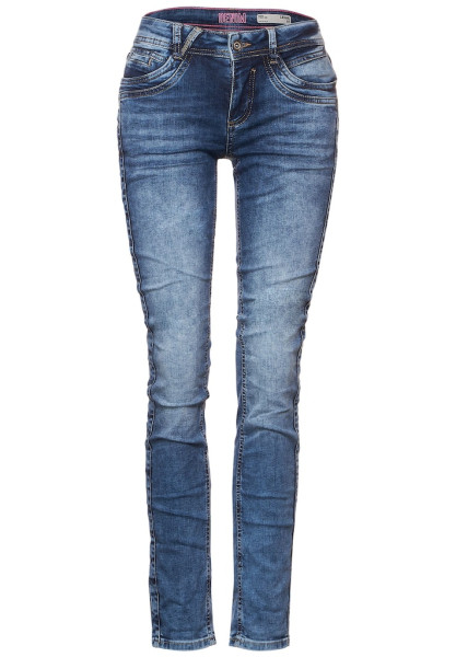 Mittelblaue Casual Fit Jeans