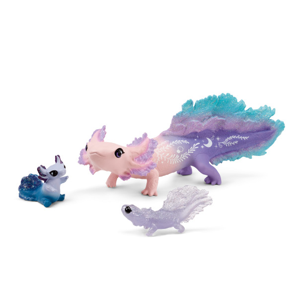 SCHLEICH 42628 Axolotl discovery Set