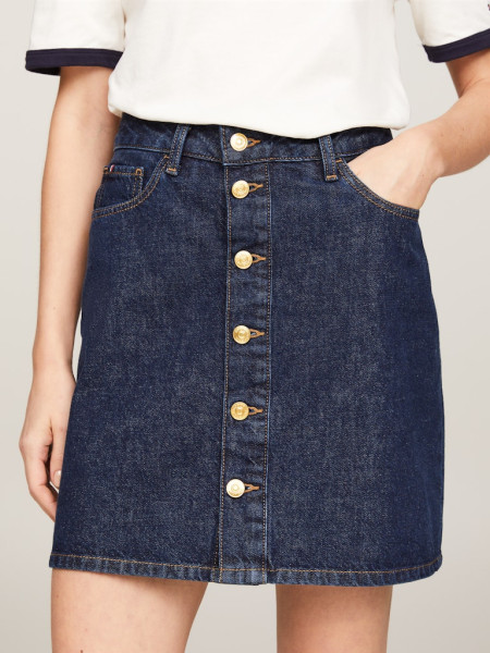 DNM MINI SKIRT HW CLER