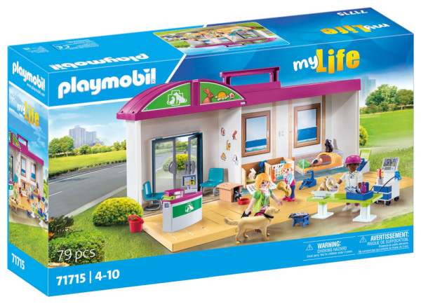 PLAYMOBIL 71715 Mitnehm-Tierklinik