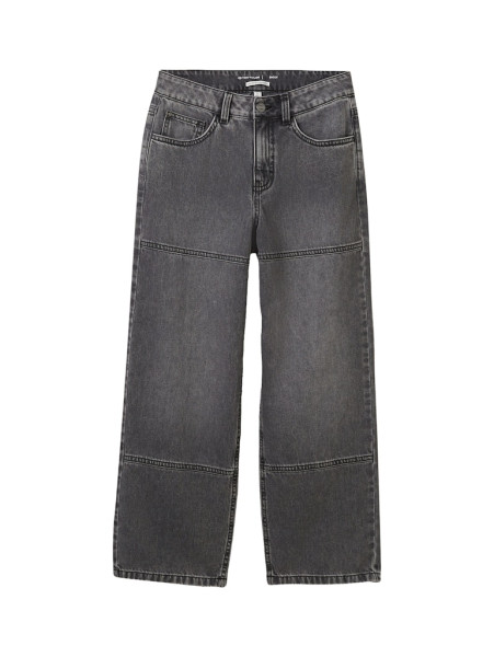 Baggy Jeans mit recycelter Baumwolle