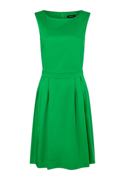 Baumwoll-Satin Kleid fresh green Frühjahrs-Kollektion