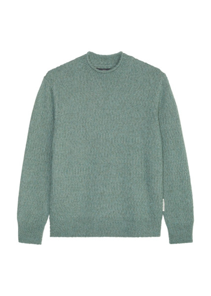 Pullover, chunky Crew-neck with rolled edge