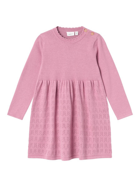 NMFOSILLA LS KNIT DRESS