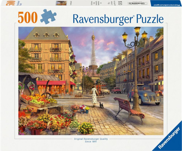 Ravensburger 12000198 Puzzle Spaziergang durch Paris 500 Teile