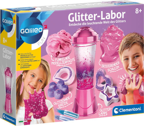 Clementoni Galileo Glitter-Labor