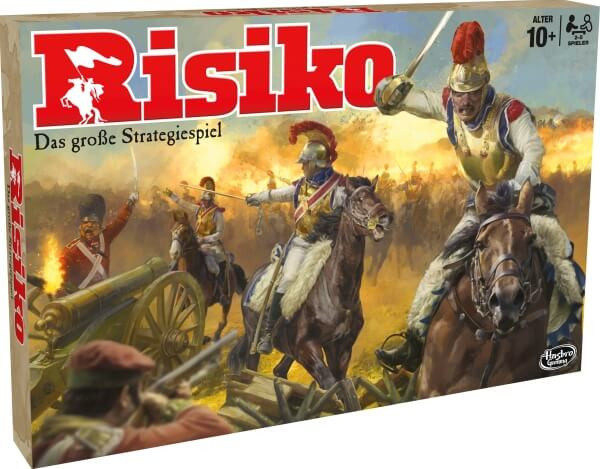Hasbro B7404100 Risiko, für 2-5 Spieler, ab 10 Jahren