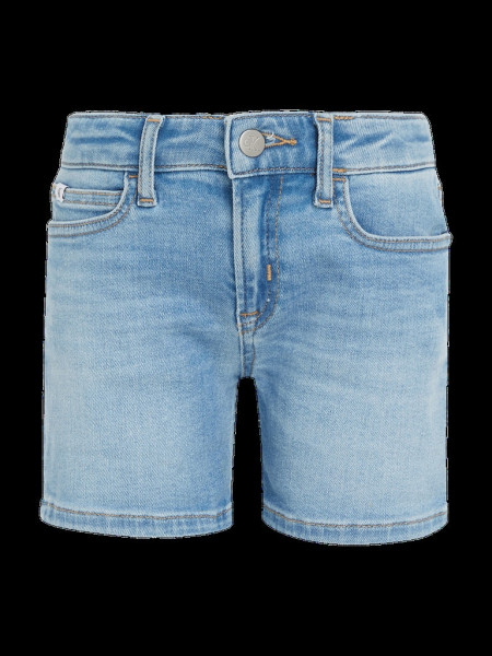 ESS MID BLUE MR SLIM SHORTS