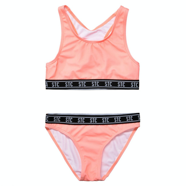 Bikini mit Label-Print