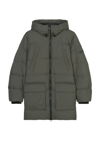 Lange Daunenjacke regular