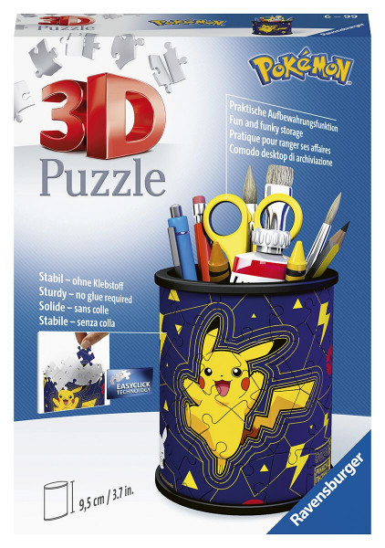 Puzzle-Organizer Utensilo Pokémon Pikachu Stifthalter