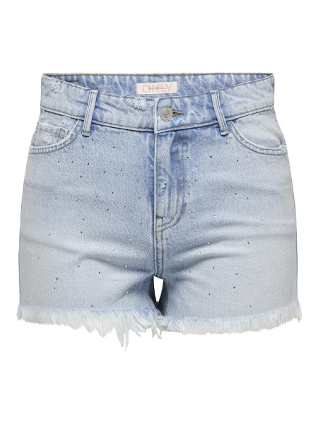 ONLPACY HW RHINESTONE DNM SHORTS AZG