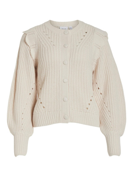 VINORILA NEW L/S POINTELLE KNIT CARDIGAN