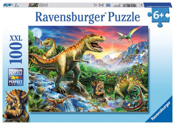 Puzzle Bei den Dinosauriern