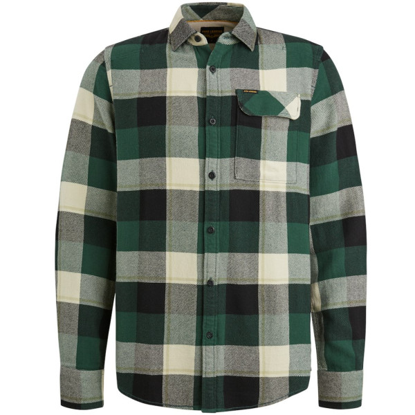 Long Sleeve Shirt Ctn Flanel H. twill Check