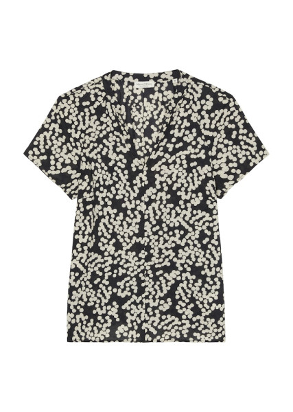 Print-Blusen-Shirt regular