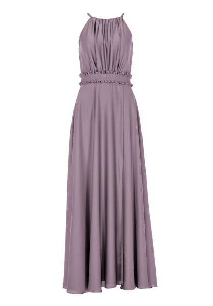 Abendkleid aus nachhaltigem Satin