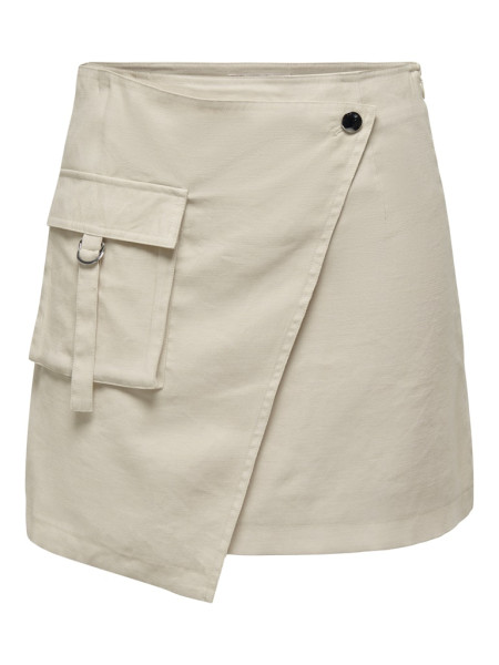 ONLEMERY MW CARGO WRAP SKIRT PNT