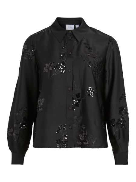 VIRAVENNA L/S SEQUIN SHIRT/DC