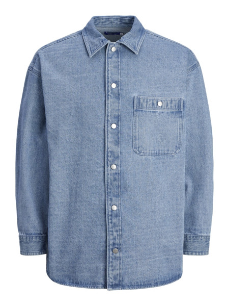 JORSANTORINI DENIM OVERSHIRT LS SN