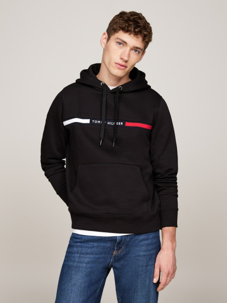 HILFIGER CHEST INSERT HOODY