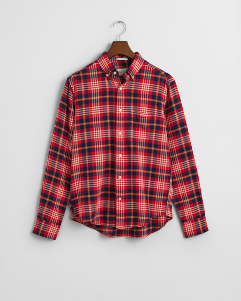 Regular Fit Tartan Flanellhemd