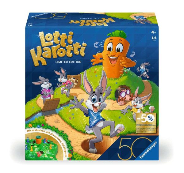 Ravensburger Lotti Karotti 50 Jahre